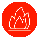 fire flame energy industry light rojo